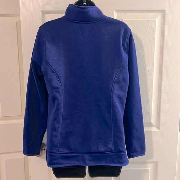 Blue Eddie Bauer Quarter Zip Jacket - Picture 2 of 3